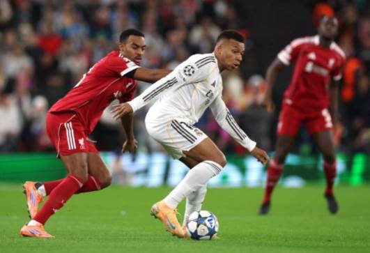 مباراة ريال مدريد وليفربول 