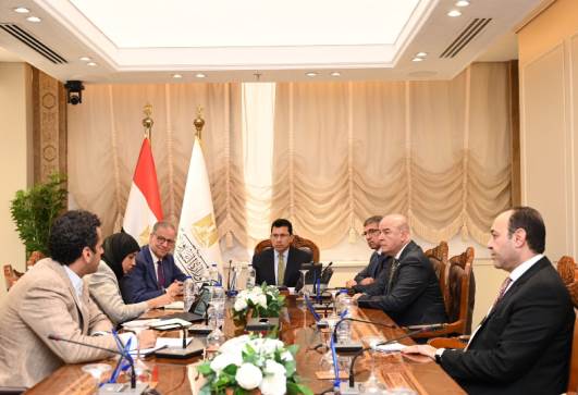 اجتماع وزير الرياضة مع المنظمة المصرية لمكافحة المنشطات