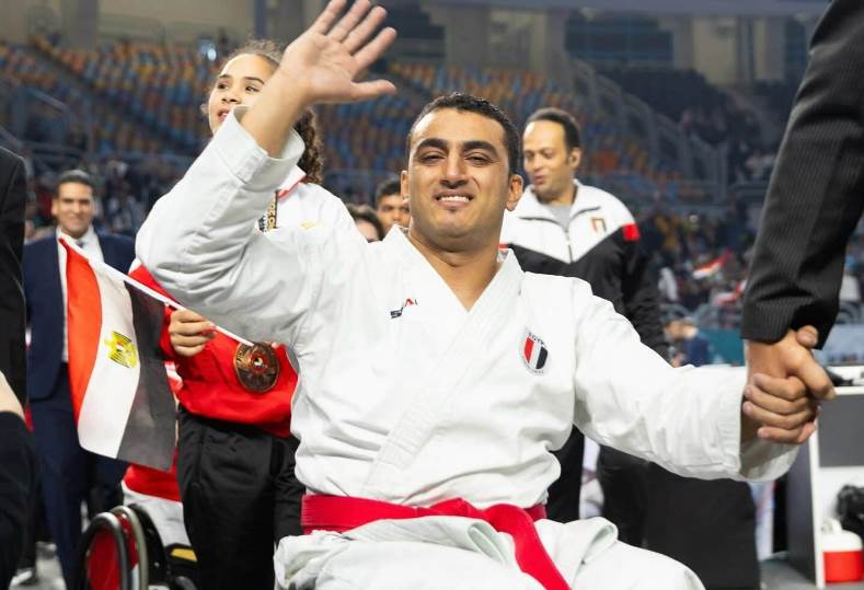 منتخب الكاراتيه لذوي الاحتياجات الخاصة
