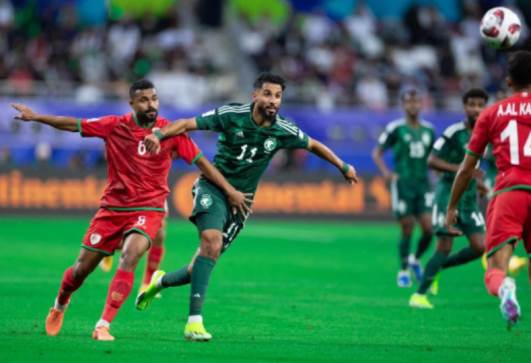 منتخب السعودية ضد عمان