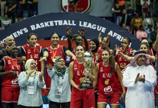 سيدات الاهلى بطلات افريقيا