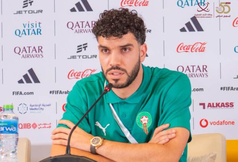 وليد أزارو لاعب منتخب المغرب