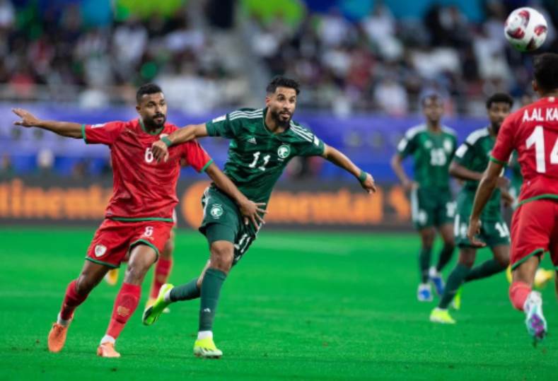 منتخب السعودية ضد عمان