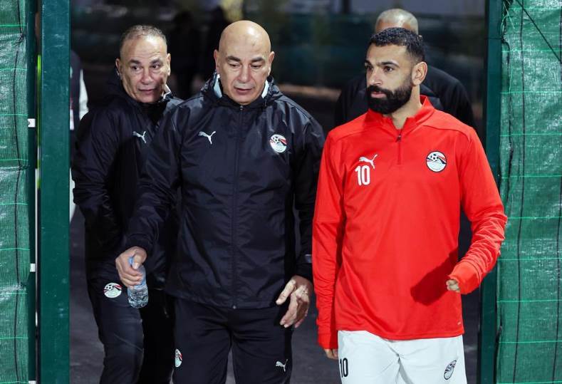 حسام حسن ومحمد صلاح