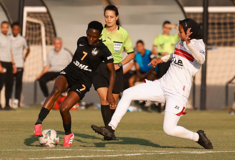 الزمالك ومسار في دوري الكرة النسائية