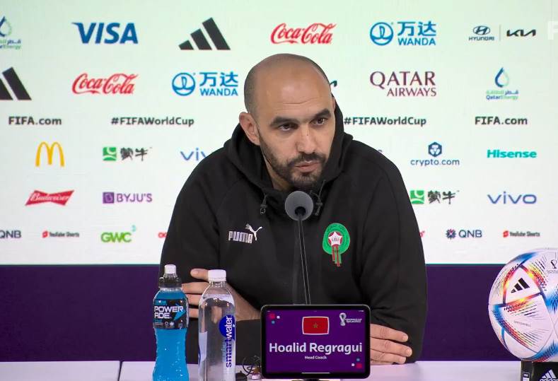وليد الركراكي مدرب المغرب