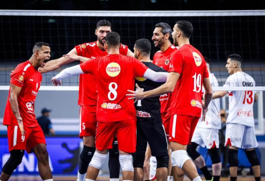 الأهلي والزمالك - كرة طائرة