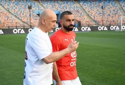 حسام حسن ومحمد صلاح