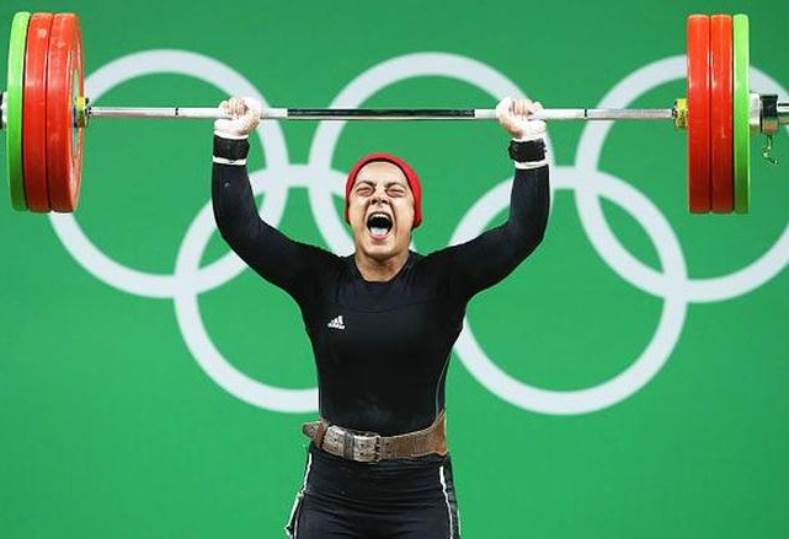 البطلة المصرية سارة سمير