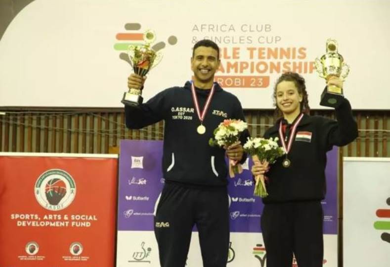 عمر عصر وهنا جودة أبطال أفريقيا