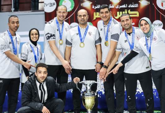 سيدات طائرة الزمالك