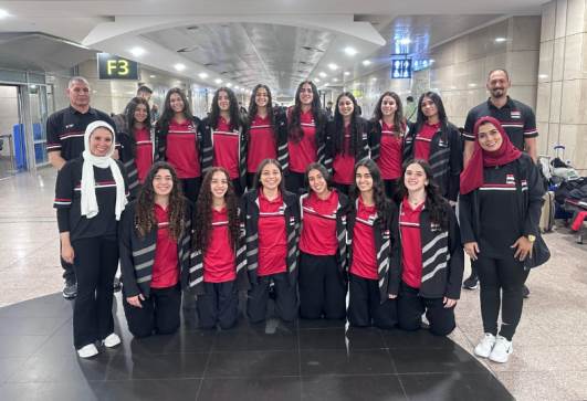 منتخب ناشئات الطائرة