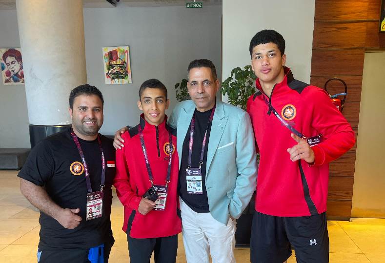 منتخب المصارعة