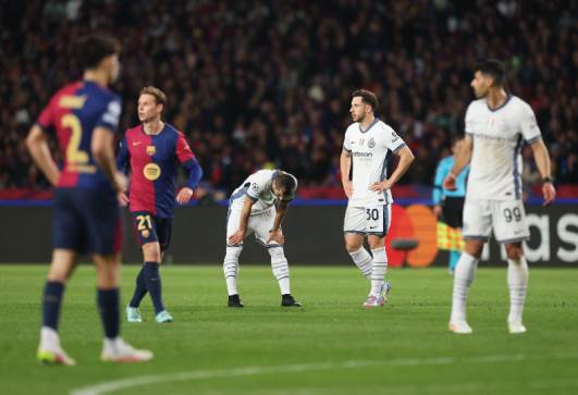 مباراة برشلونة ضد إنتر 
