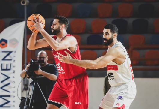 فريق السلة بالاهلى والزمالك
