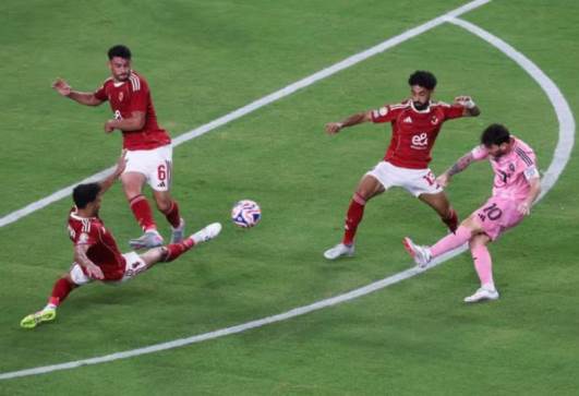 مباراة الأهلي وإنتر ميامي