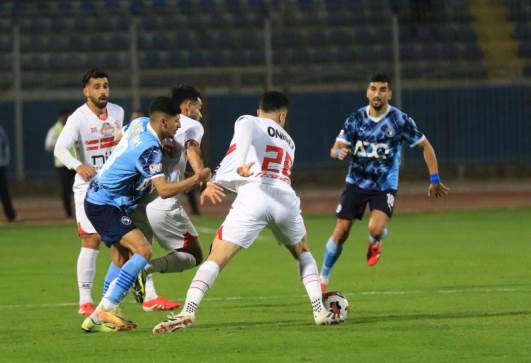 الزمالك ضد بيراميدز 