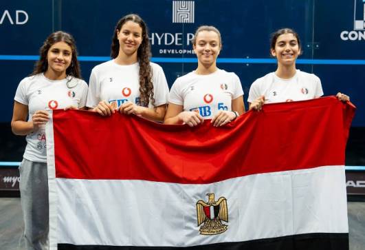 منتخب ناشئات الاسكواش