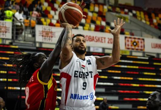 منتخب مصر وأوغندا في الأفروباسكت