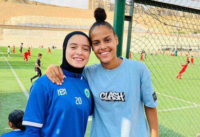 سارة خالد ورحمة سعد