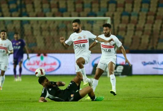 الزمالك ضد الجونة