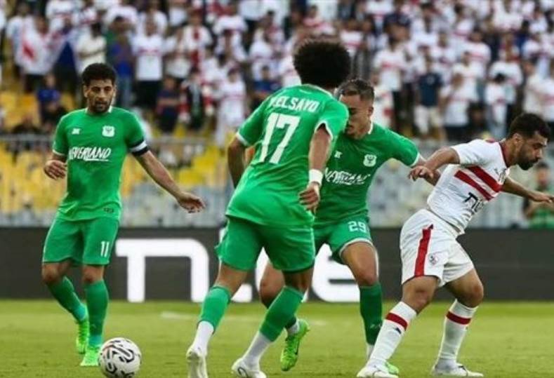 الزمالك ضد المصري