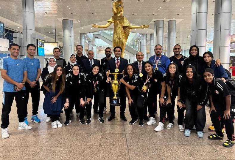 بعثة منتخب مصر للكرة النسائية