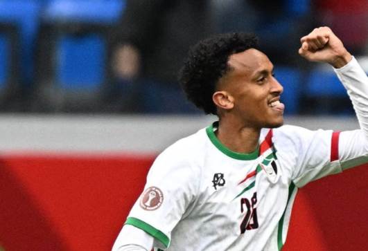 عامر عبدالله لاعب السودان
