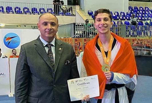 محمد مصطفي رئيس الاتحاد المصري للتايكوندو