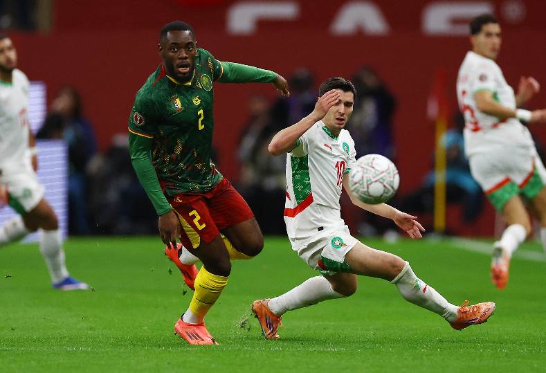 أهداف مباراة المغرب والكاميرون