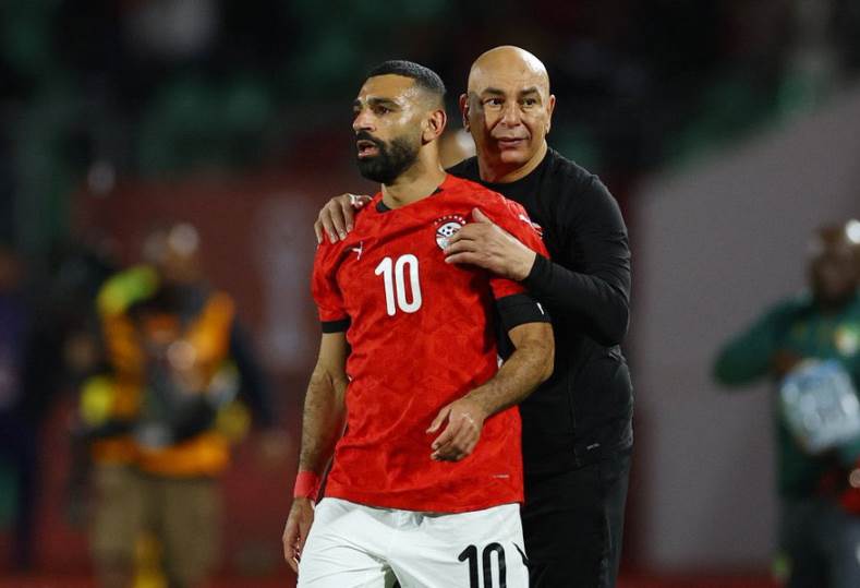 محمد صلاح وحسام حسن