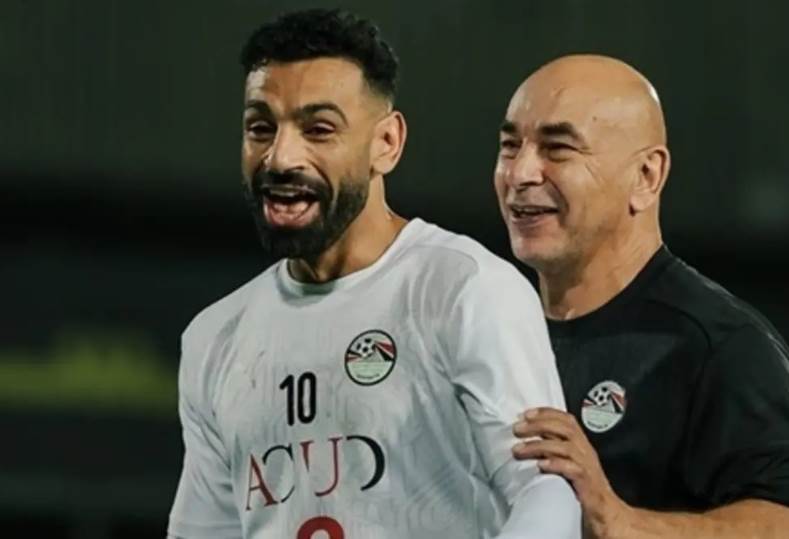 حسام حسن ومحمد صلاح