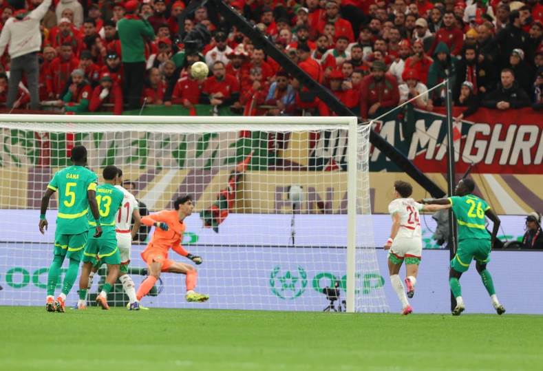 نهائي كأس الأمم الأفريقية بين المغرب والسنغال