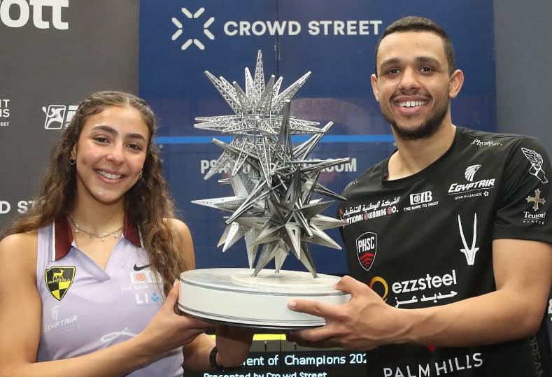 مصطفى عسل وهانيا الحمامي