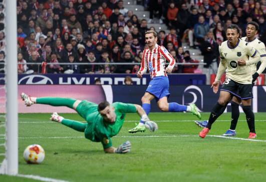 برشلونة وأتلتيكو مدريد