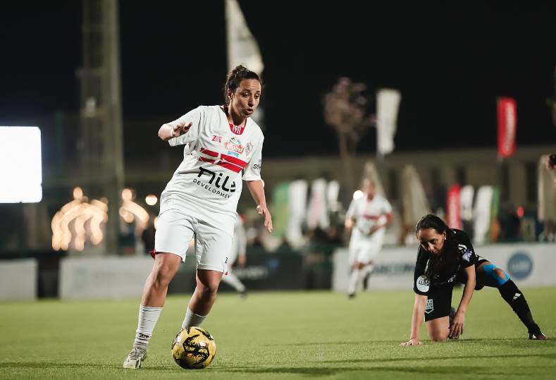 نورهان عمرو لاعبة نادي الزمالك