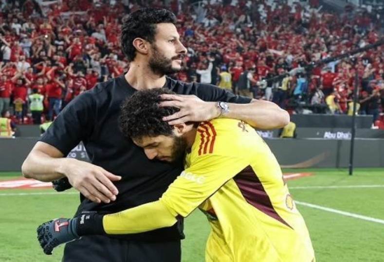 محمد الشناوي ومصطفى شوبير
