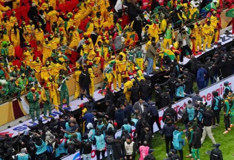 شغب نهائي أمم إفريقيا 2025