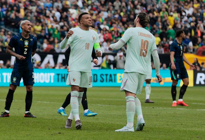 منتخب فرنسا والبرازيل