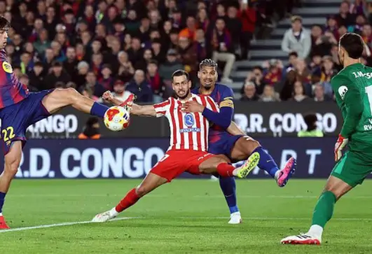 برشلونة وأتلتيكو مدريد