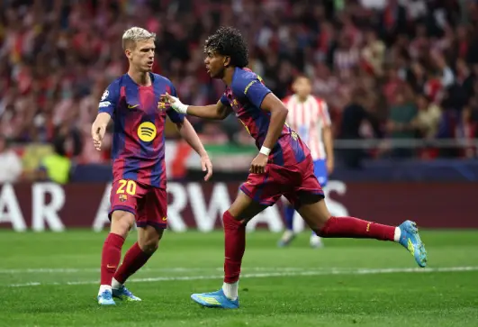 برشلونة وأتلتيكو مدريد