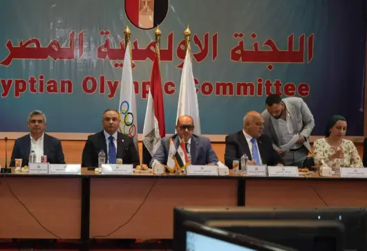 إدارة اللجنة الأولمبية المصرية