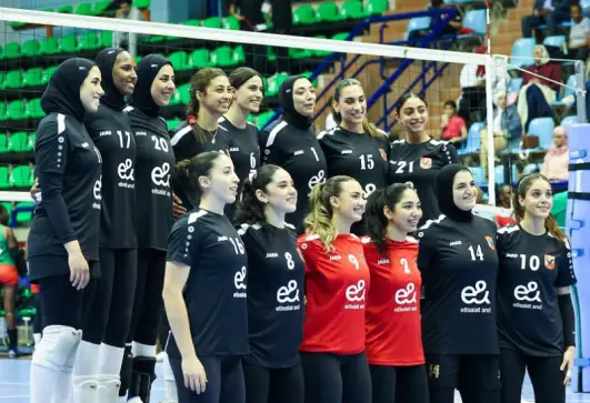 فريق سيدات الطائرة بالاهلى