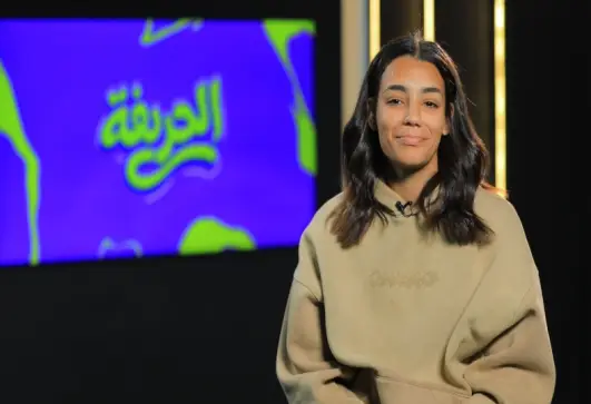جنة التركي لاعبة نادي رع للكرة النسائية