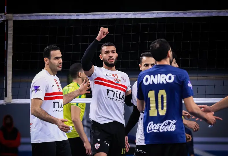 فريق الطائرة بالزمالك