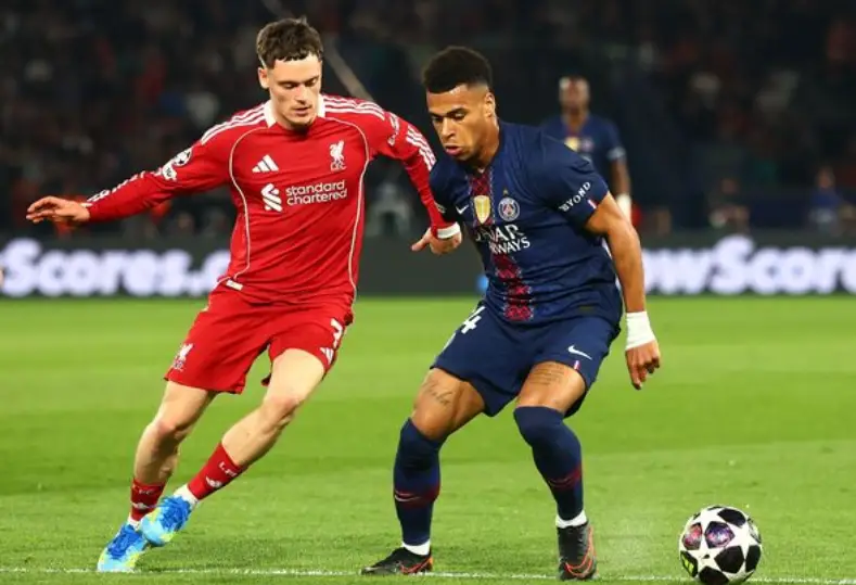 ليفربول ضد باريس سان جيرمان