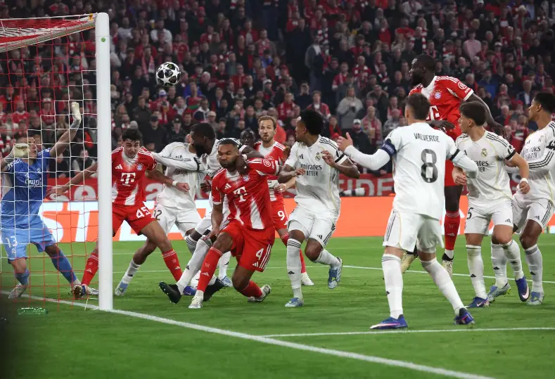 ريال مدريد وبايرن ميونخ 