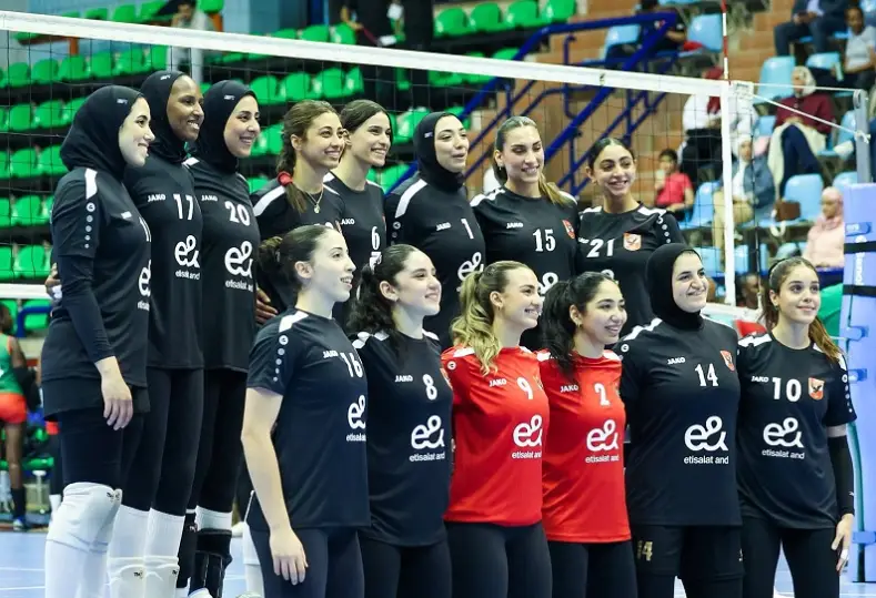 فريق سيدات الطائرة بالاهلى