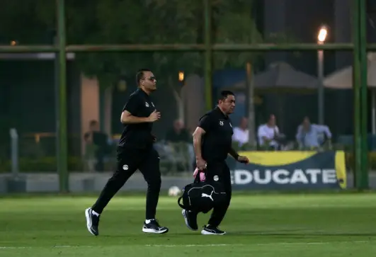 الجهاز الطبي لمنتخب الشباب
