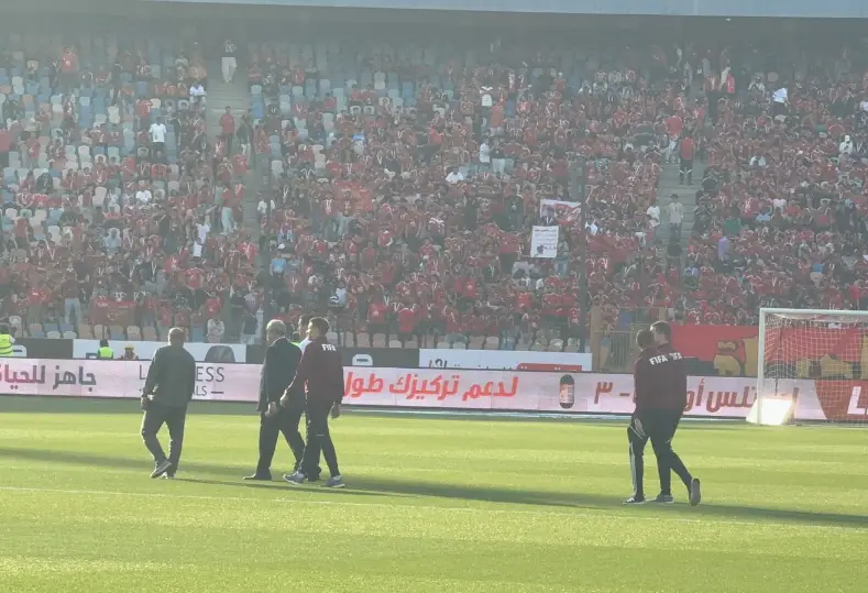 طاقم تحكيم مباراة الزمالك والأهلي